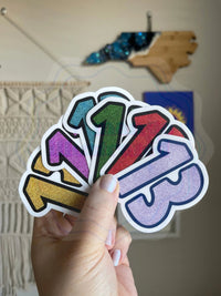 Eras Tour 13 STICKER - MangoIllustrated - Sticker