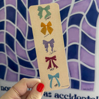 Eras Watercolor Bows bookmark - MangoIllustrated - Bookmarks