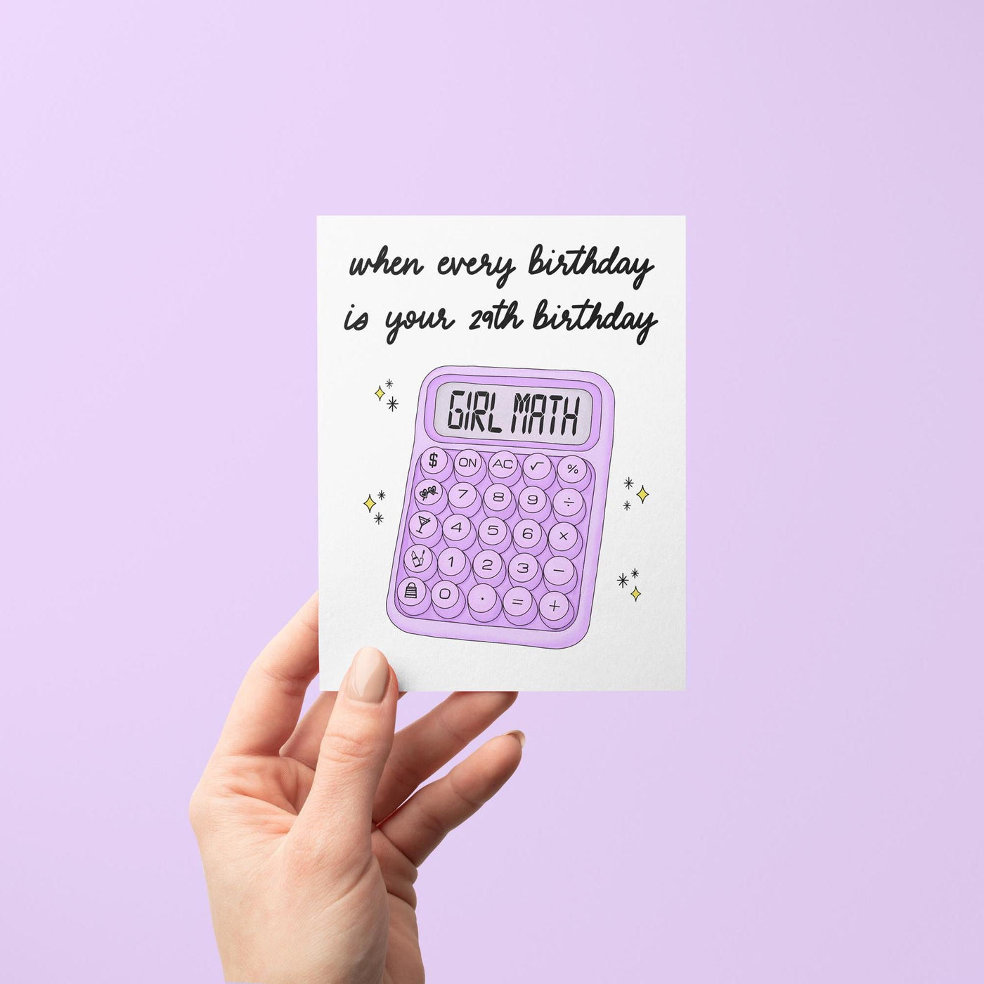 Every birthday is your 29th birthday card - MangoIllustrated - Greeting Cards