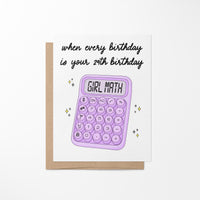 Every birthday is your 29th birthday card - MangoIllustrated - Greeting Cards