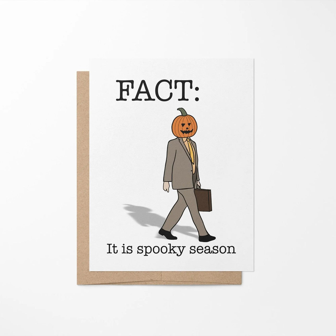 FACT it is Spooky Season - MangoIllustrated - Greeting Cards