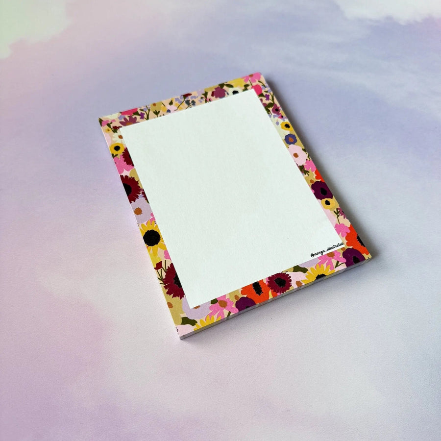 Floral folklore notepad - MangoIllustrated - Notepad