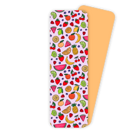 Fruit doodles bookmark
