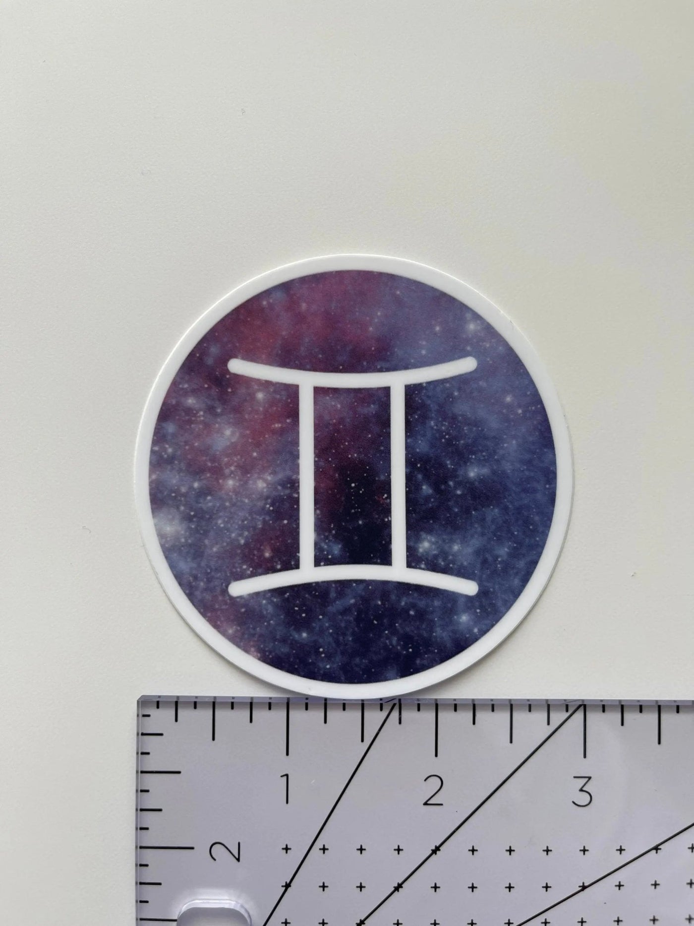 Gemini Galaxy sticker - MangoIllustrated - Sticker