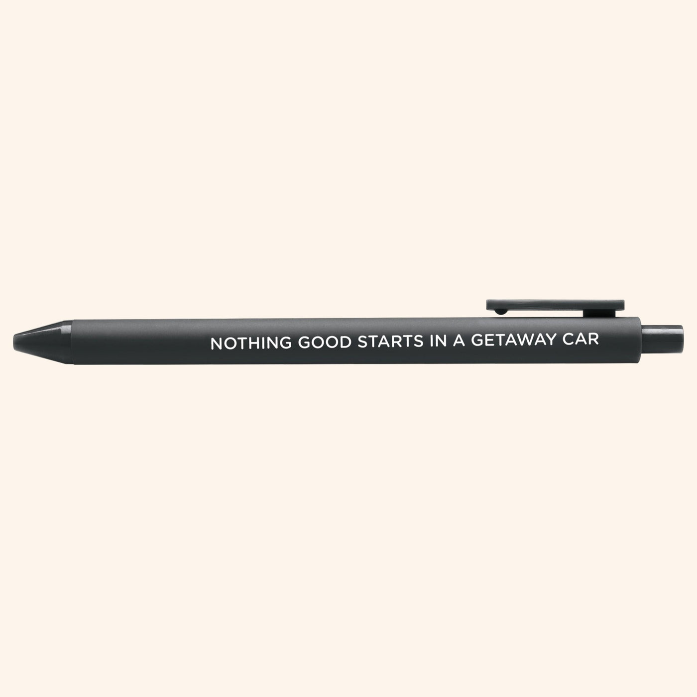 Getaway Car jotter gel pen - MangoIllustrated - Pens