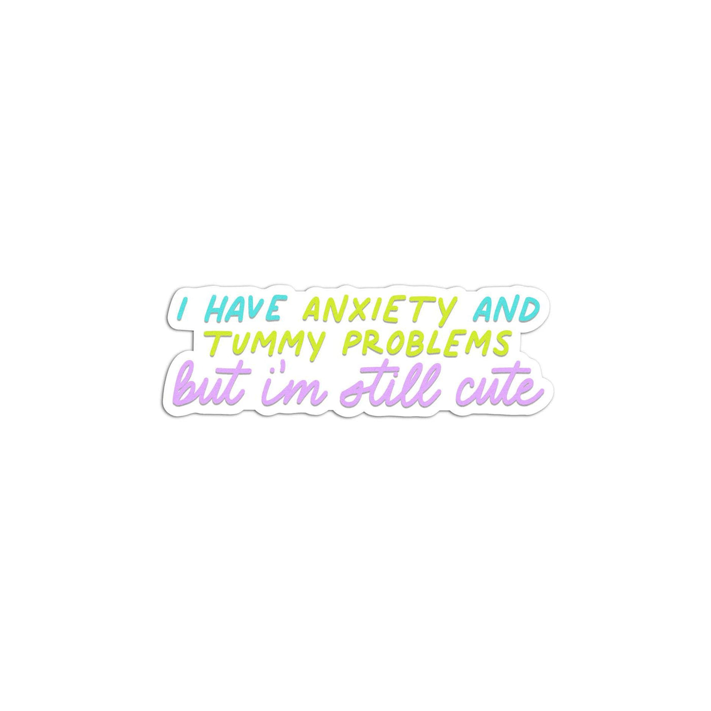 Girl problems sticker - MangoIllustrated - Sticker