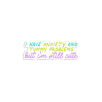 Girl problems sticker - MangoIllustrated - Sticker