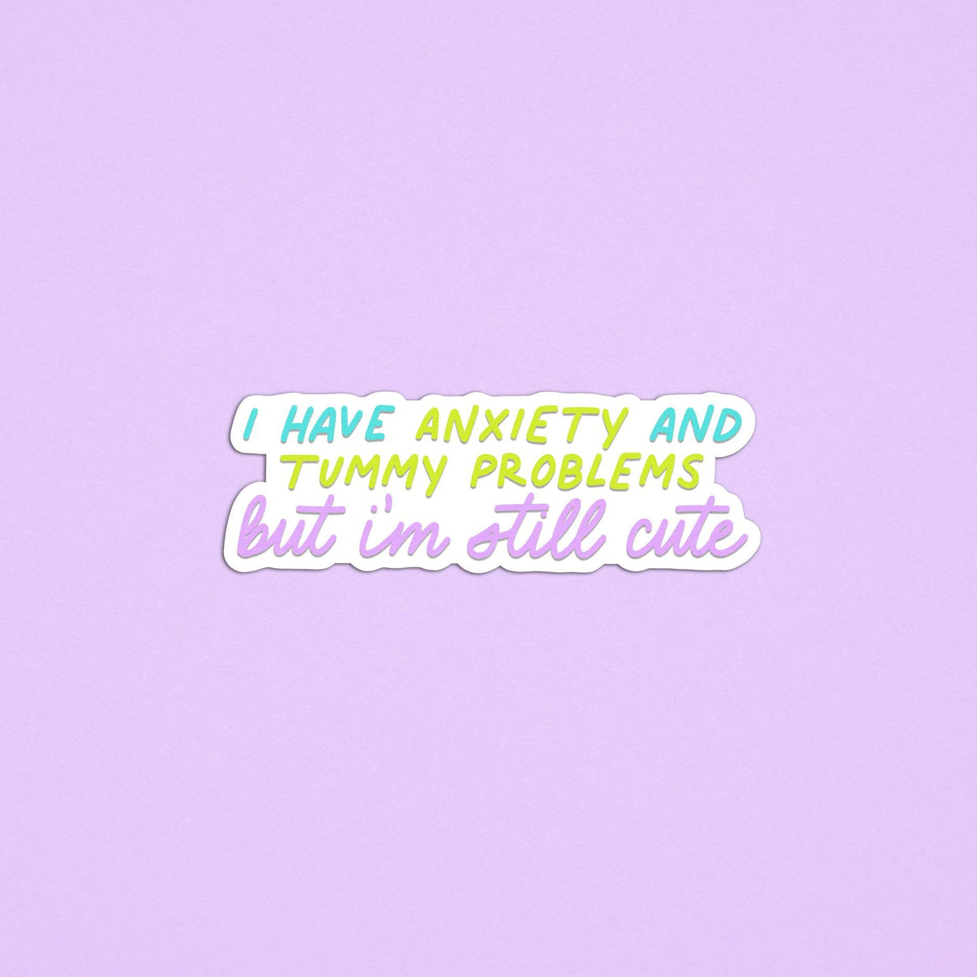 Girl problems sticker - MangoIllustrated - Sticker