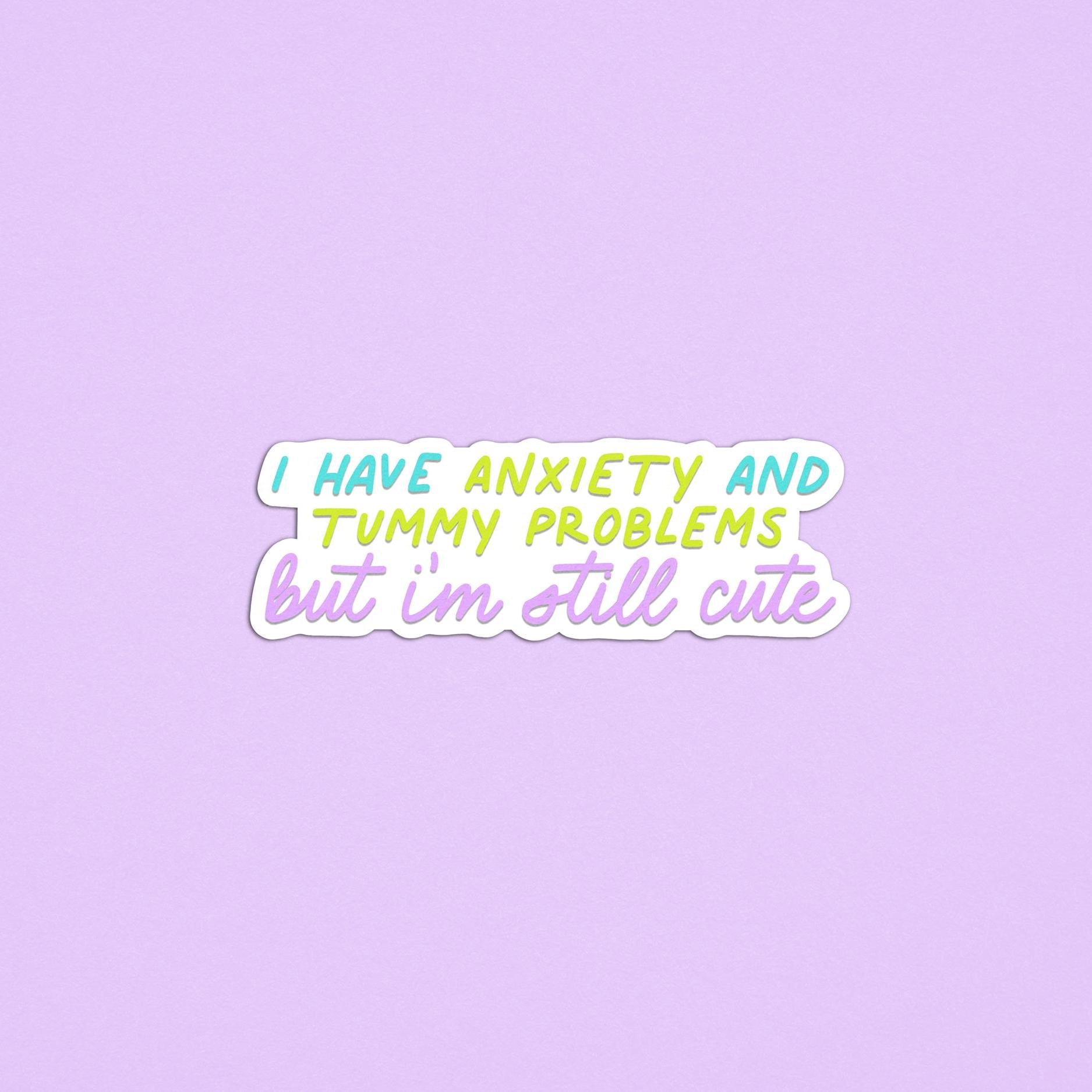 Girl problems sticker - MangoIllustrated - Sticker