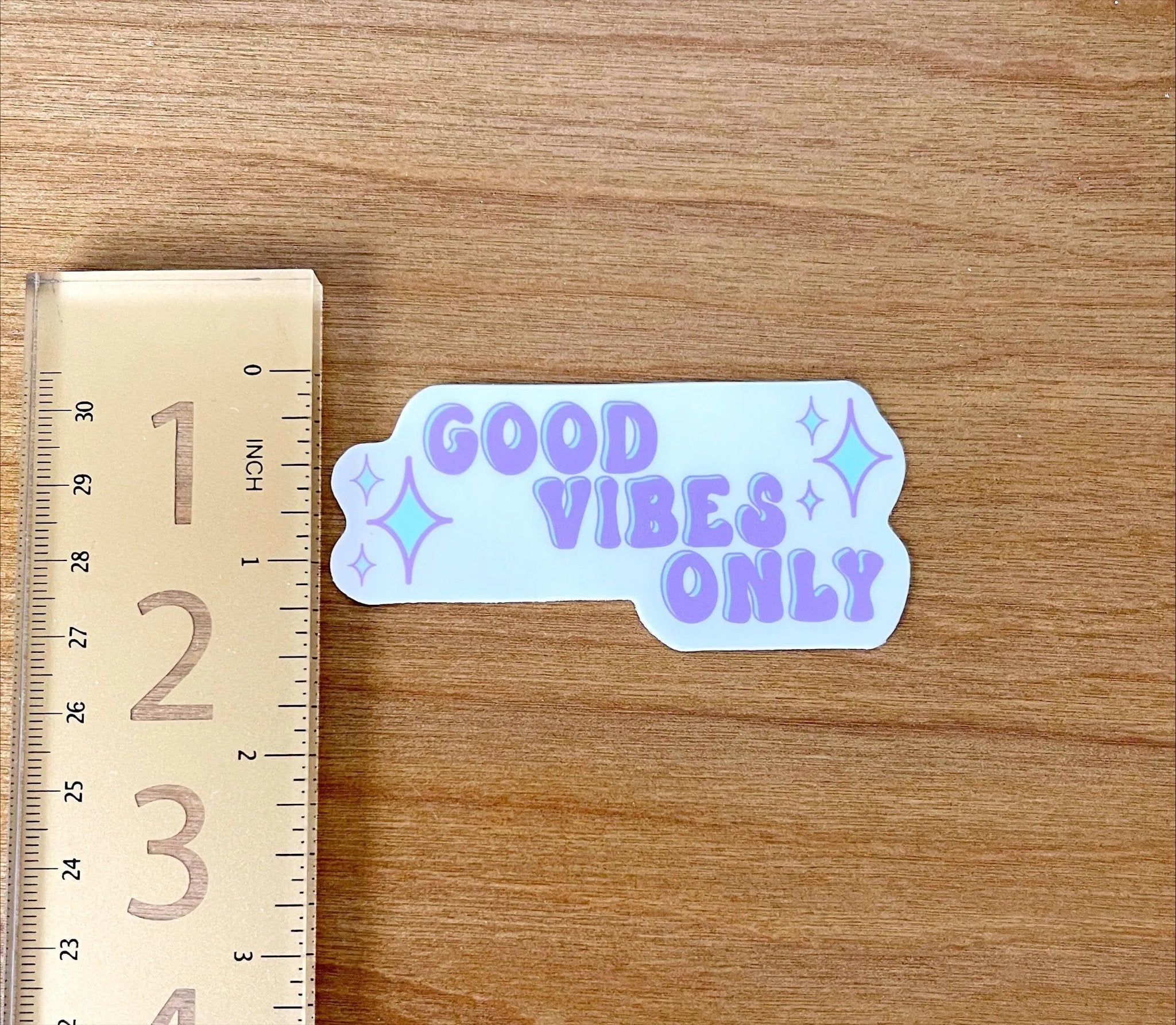 Good Vibes Only sticker - MangoIllustrated - Sticker