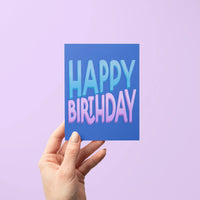 Happy Birthday card - MangoIllustrated - Greeting Cards