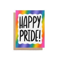 Happy Pride card - MangoIllustrated - Greeting Cards