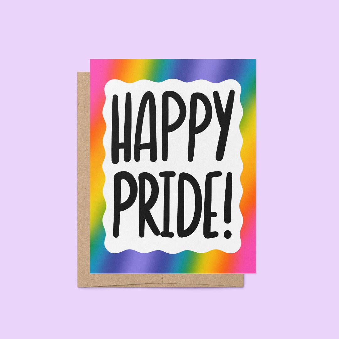 Happy Pride card - MangoIllustrated - Greeting Cards