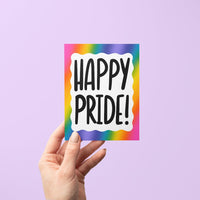 Happy Pride card - MangoIllustrated - Greeting Cards