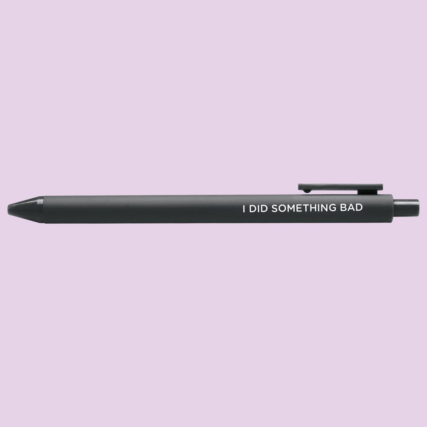 I Did Something Bad jotter gel pen - MangoIllustrated - Pens