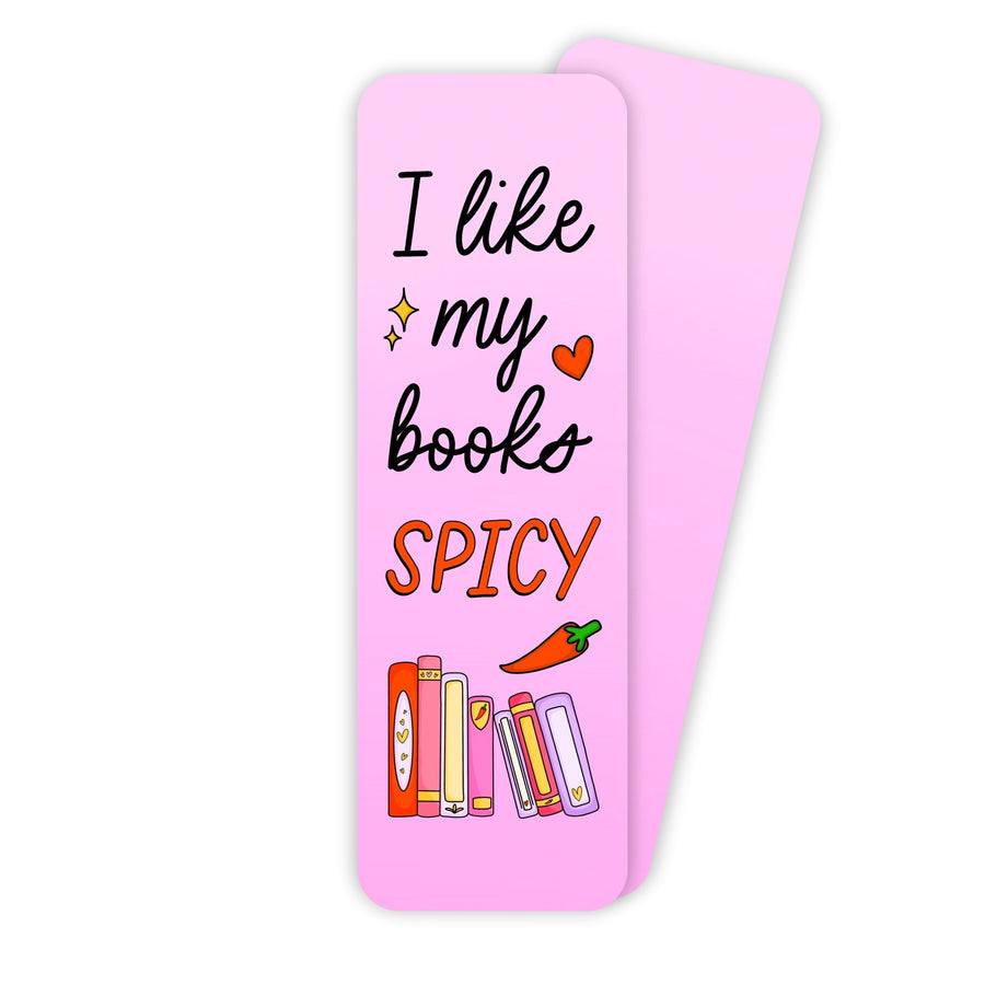 I Like My Books Spicy Bookmark