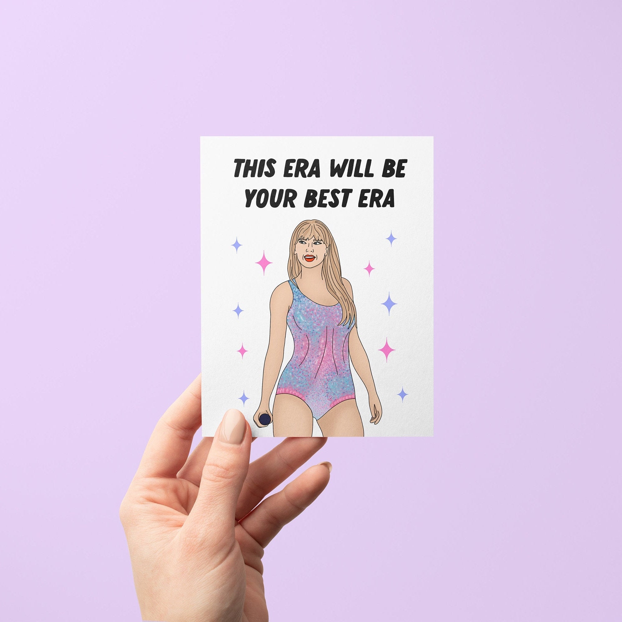 This era will be your best era greeting card