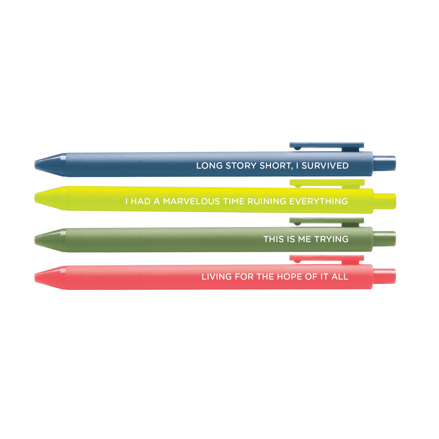 Folkmore jotter gel pen set