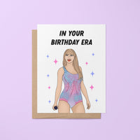 In Your Birthday Era greeting card