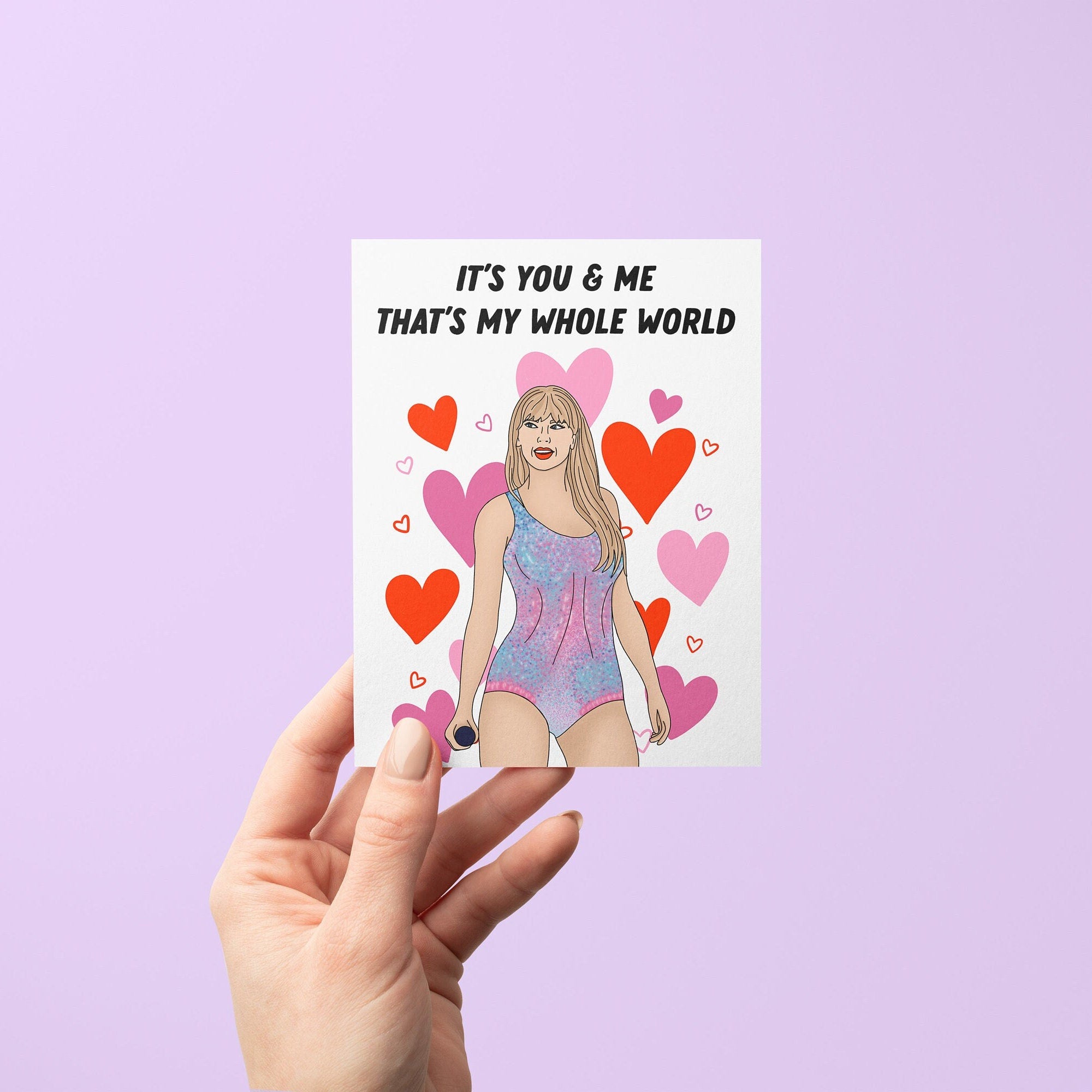 It's You and Me That's My Whole World card