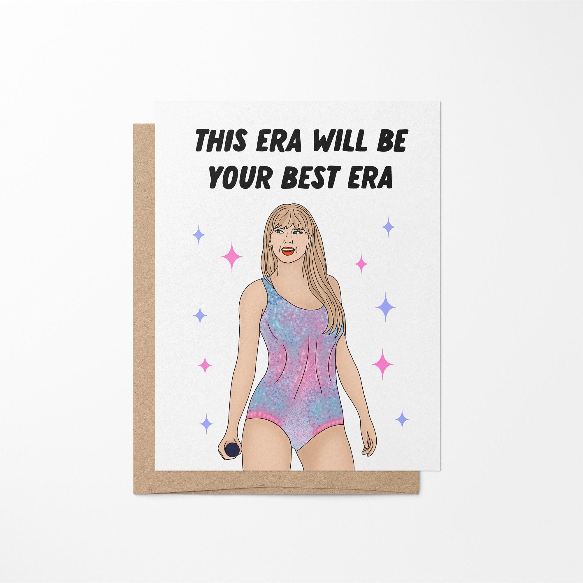 This era will be your best era greeting card