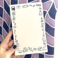 Eras tour doodles notepad