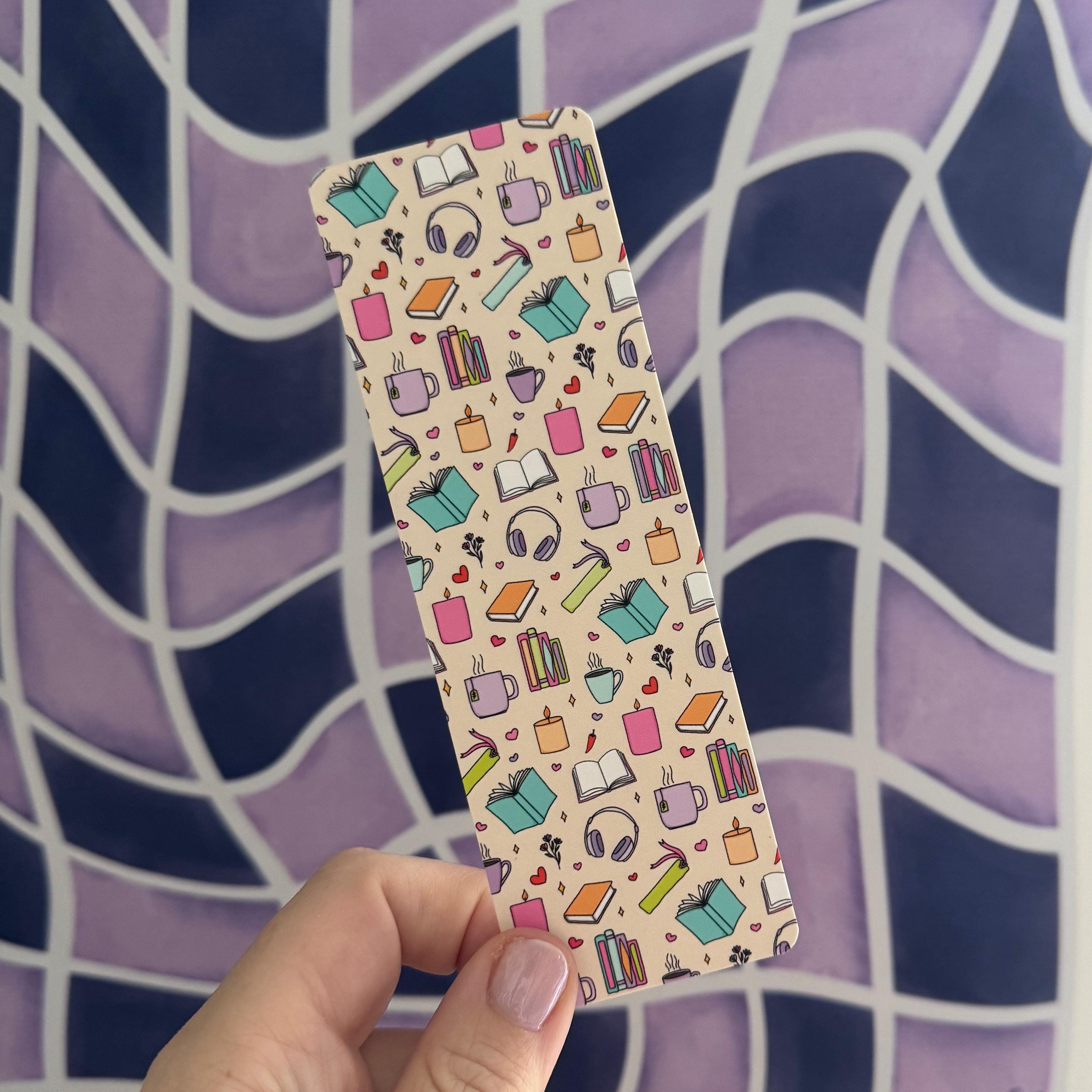 Book doodles bookmark