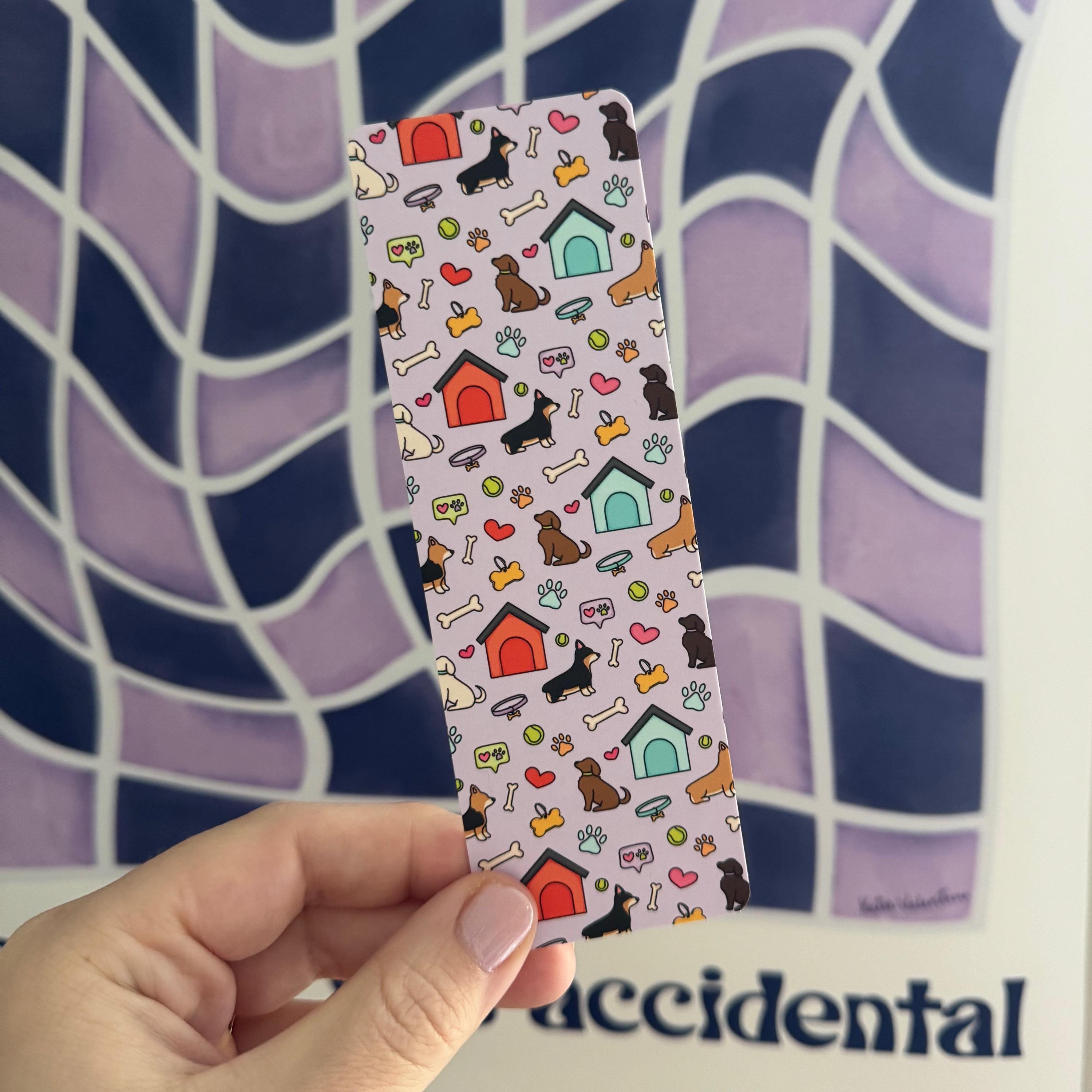 Dog doodles bookmark