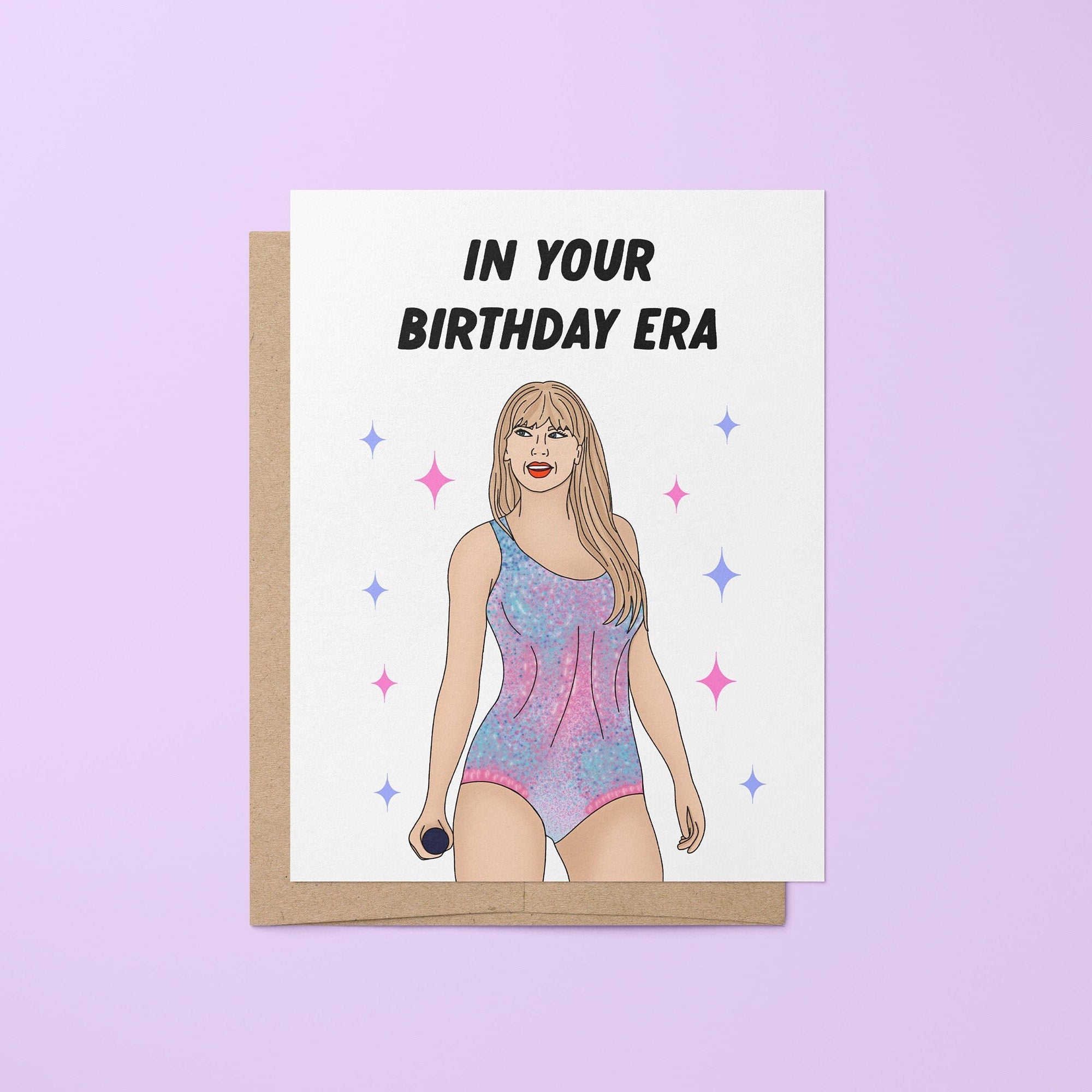 In Your Birthday Era greeting card - MangoIllustrated - Greeting Cards