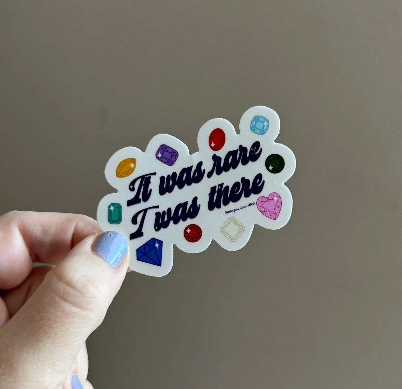 It was rare I was there Eras tour sticker - MangoIllustrated ...