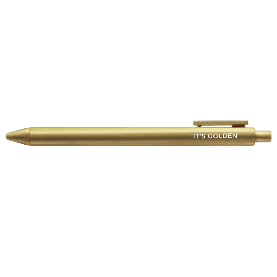 It's Golden jotter gel pen - MangoIllustrated - Pens