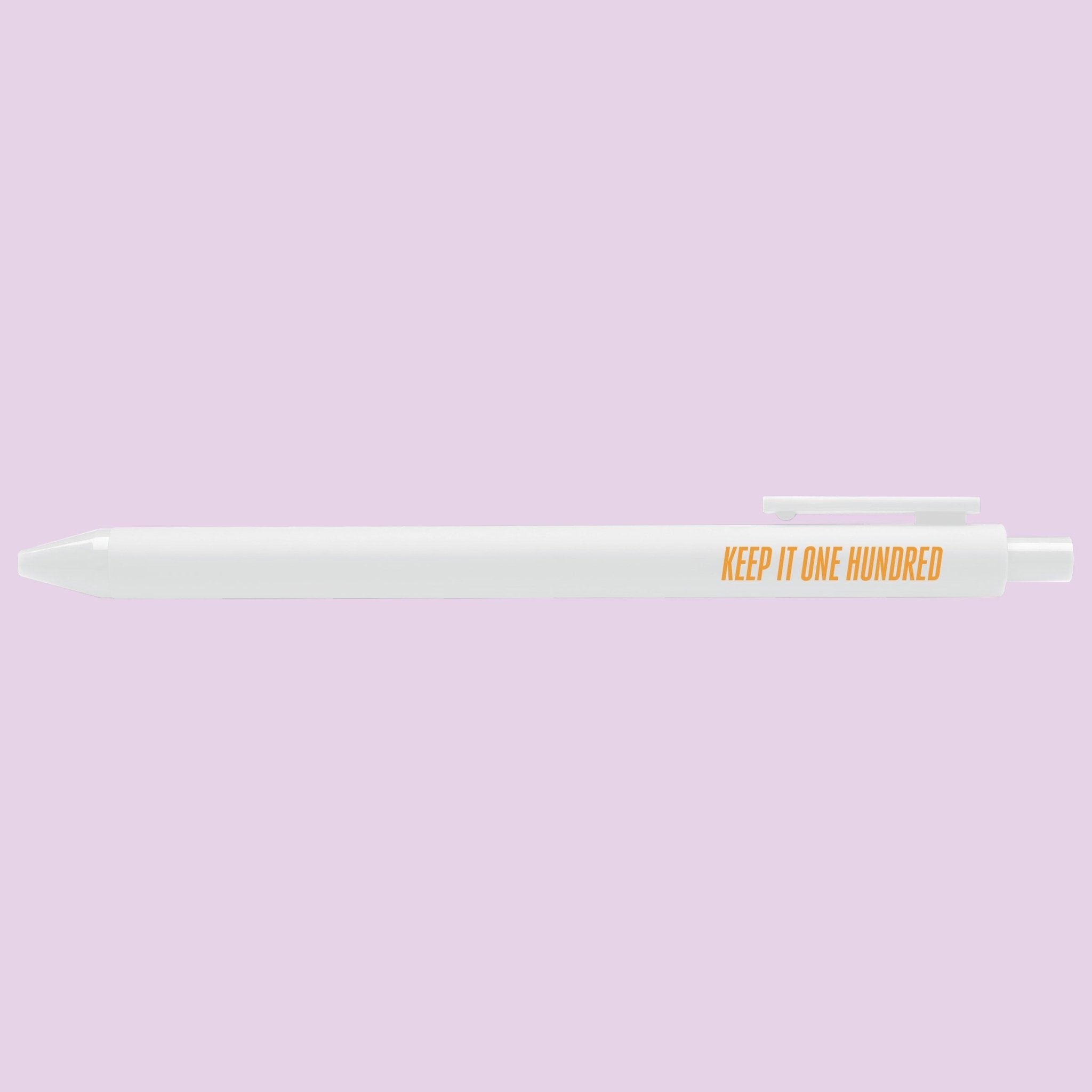 Keep It One Hundred pen - MangoIllustrated - Pens