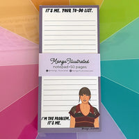 Lavender Anti - Hero notepad - MangoIllustrated - Notepad