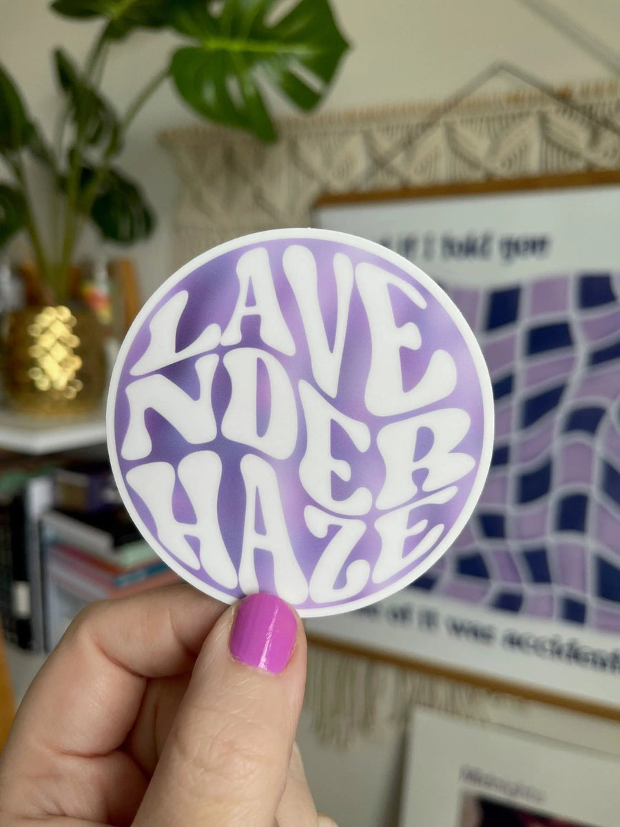 Lavender Haze sticker - MangoIllustrated - Sticker