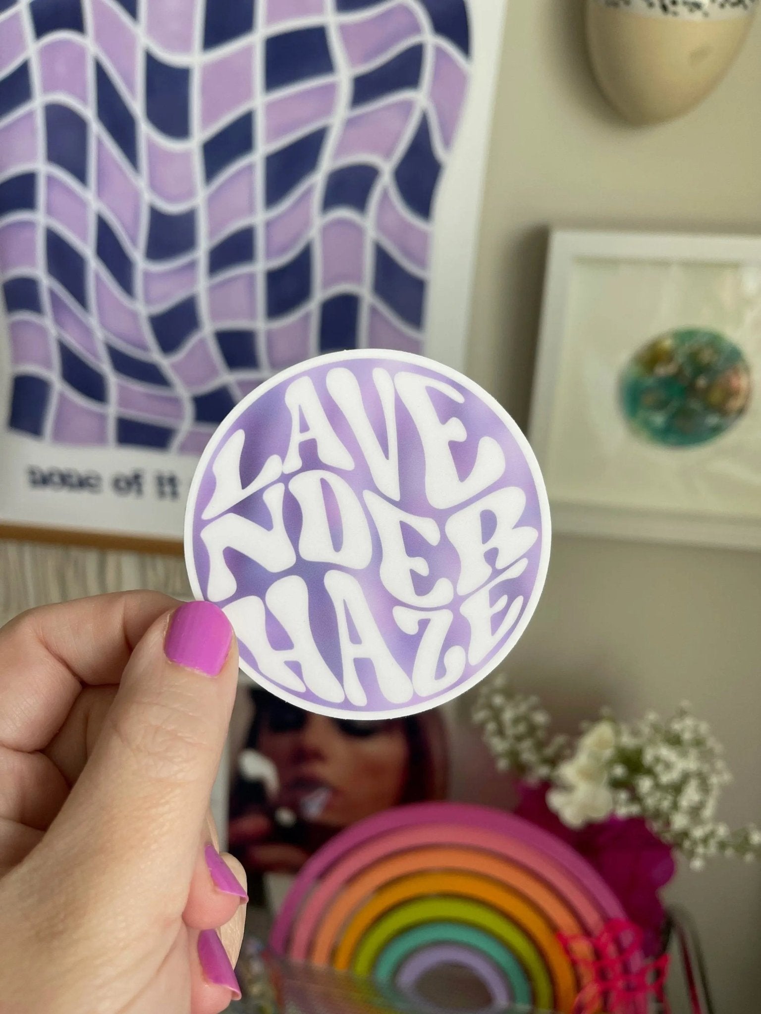 Lavender Haze sticker - MangoIllustrated - Sticker