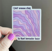Lavender Haze watercolor sticker - MangoIllustrated - Sticker