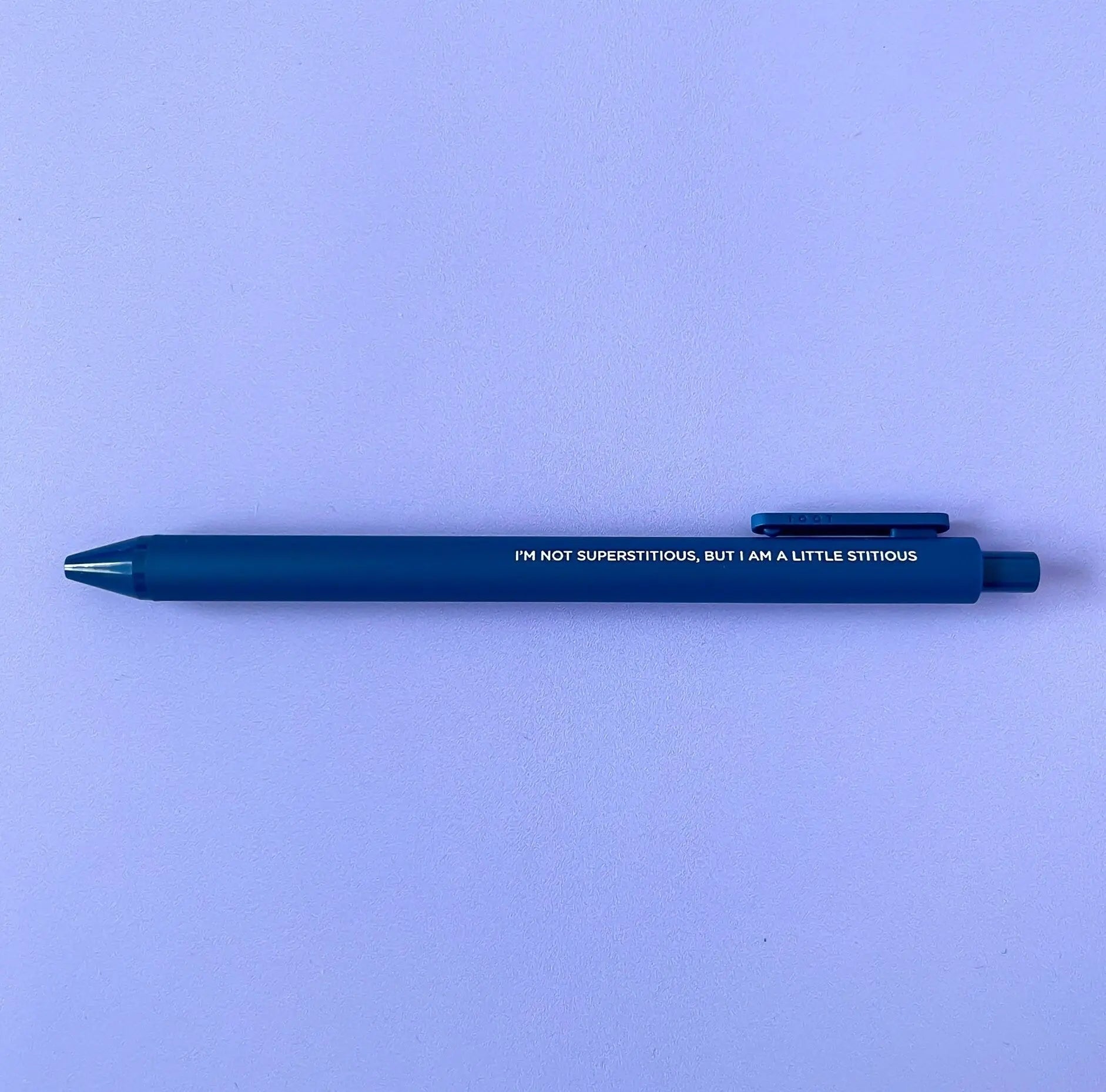 Little Stitious jotter gel pen - MangoIllustrated - Pens