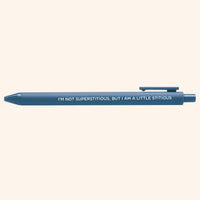 Little Stitious jotter gel pen - MangoIllustrated - Pens