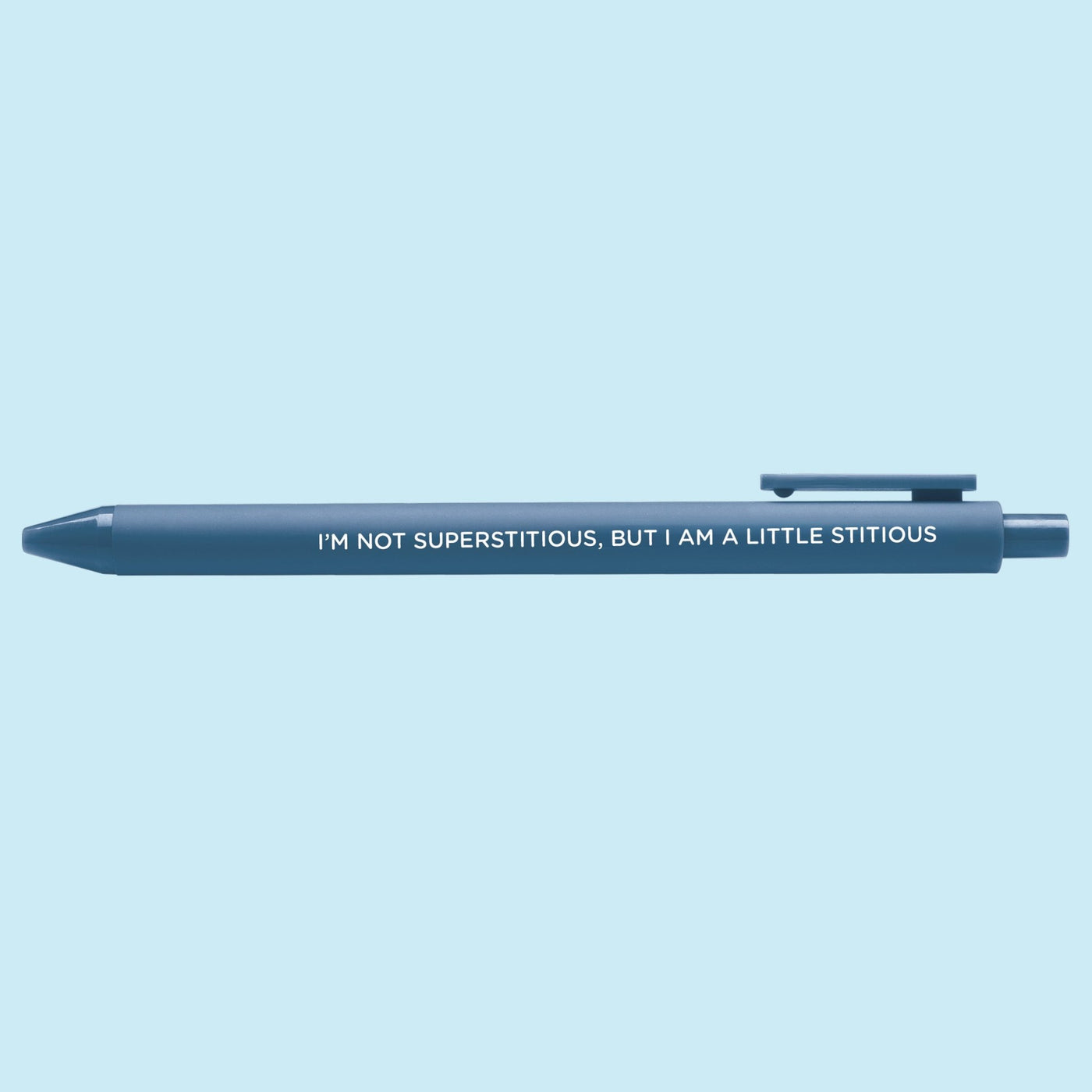 Little Stitious jotter gel pen - MangoIllustrated - Pens