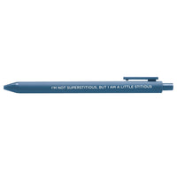 Little Stitious jotter gel pen - MangoIllustrated - Pens
