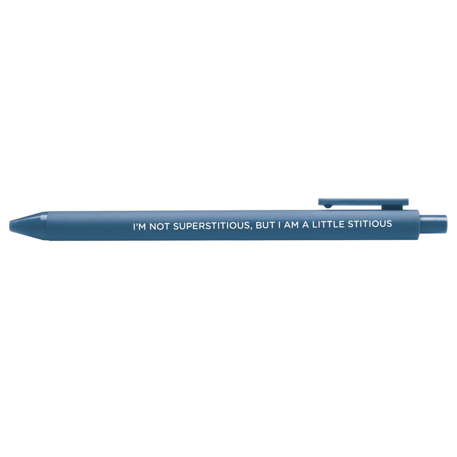 Little Stitious jotter gel pen - MangoIllustrated - Pens