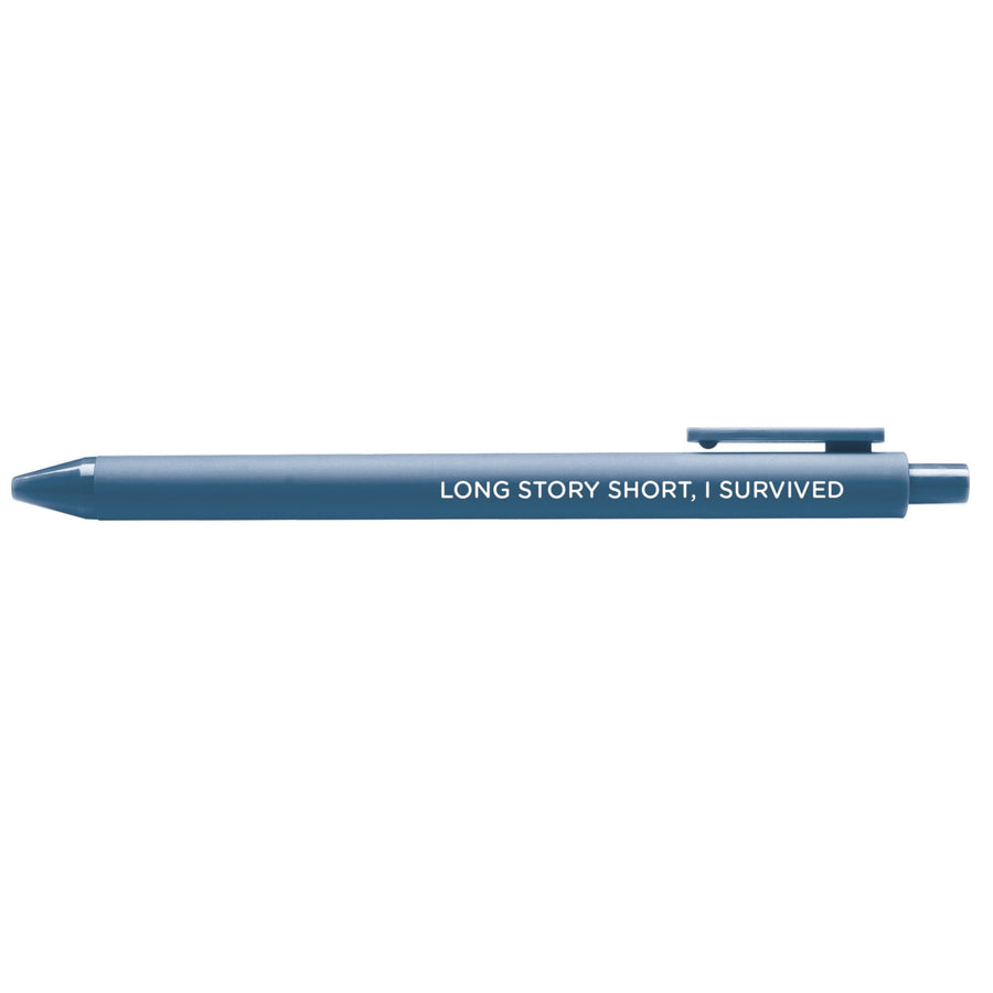 Long story short I survived jotter gel pen - MangoIllustrated - Pens