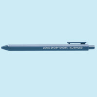 Long story short I survived jotter gel pen - MangoIllustrated - Pens