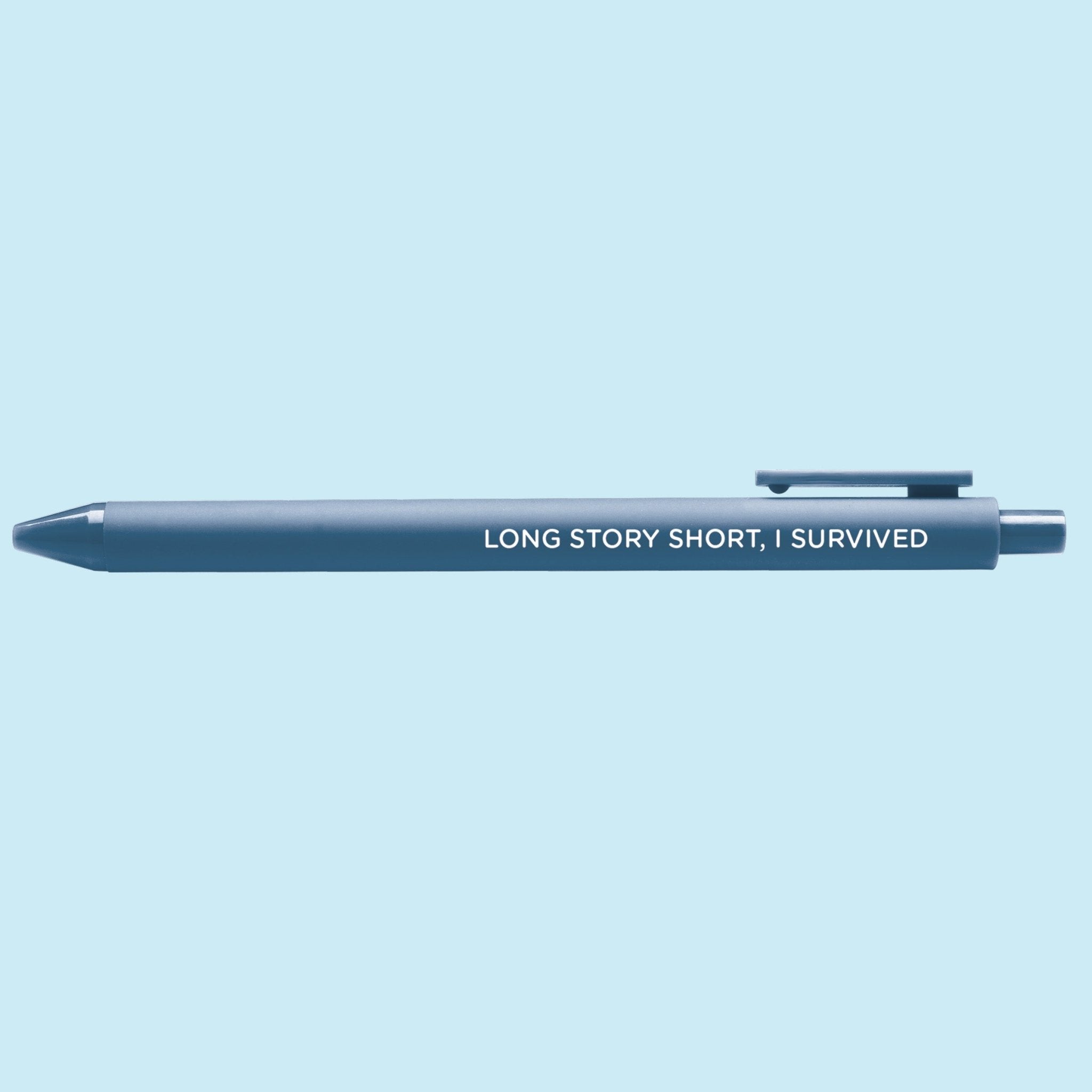 Long story short I survived jotter gel pen - MangoIllustrated - Pens