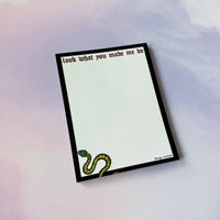 Look What You Made Me Do notepad - MangoIllustrated - Notepad