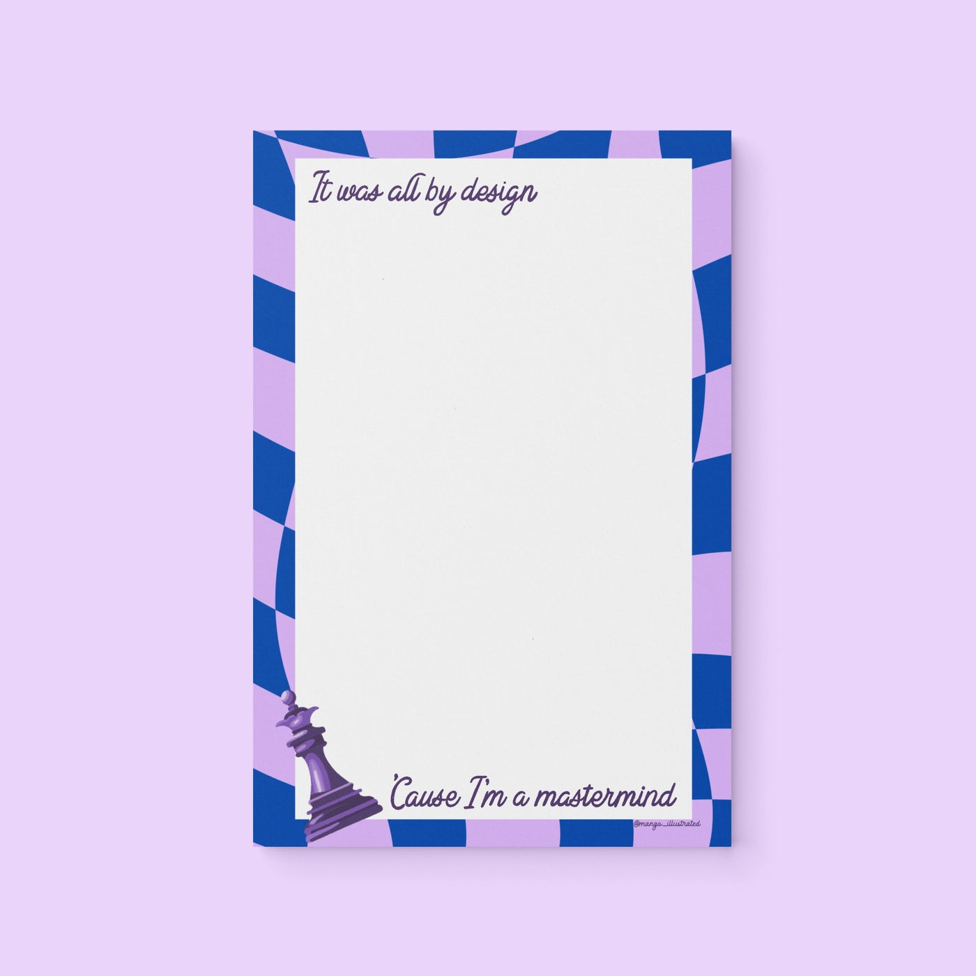 Mastermind notepad - MangoIllustrated - Notepad