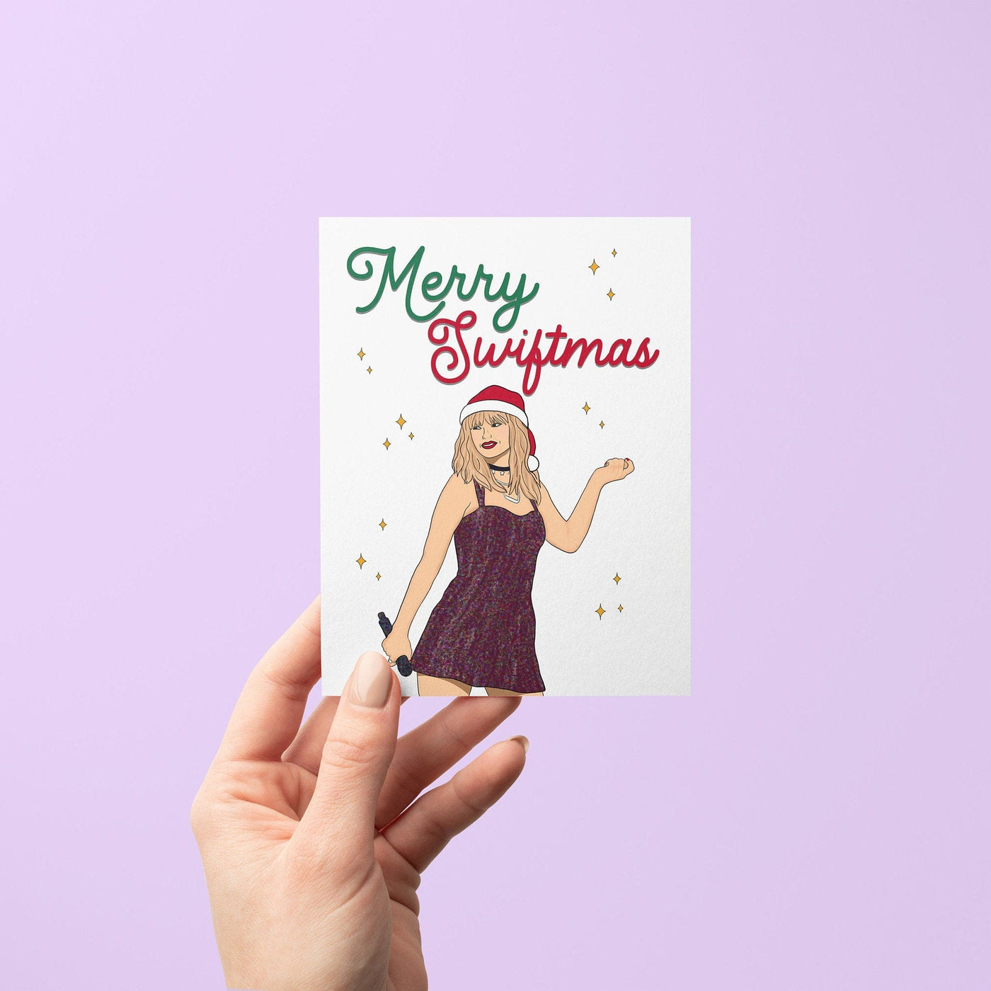 Merry Swiftmas card - MangoIllustrated - Greeting Cards