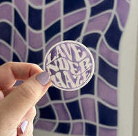 MINI Lavender Haze sticker - MangoIllustrated - Sticker