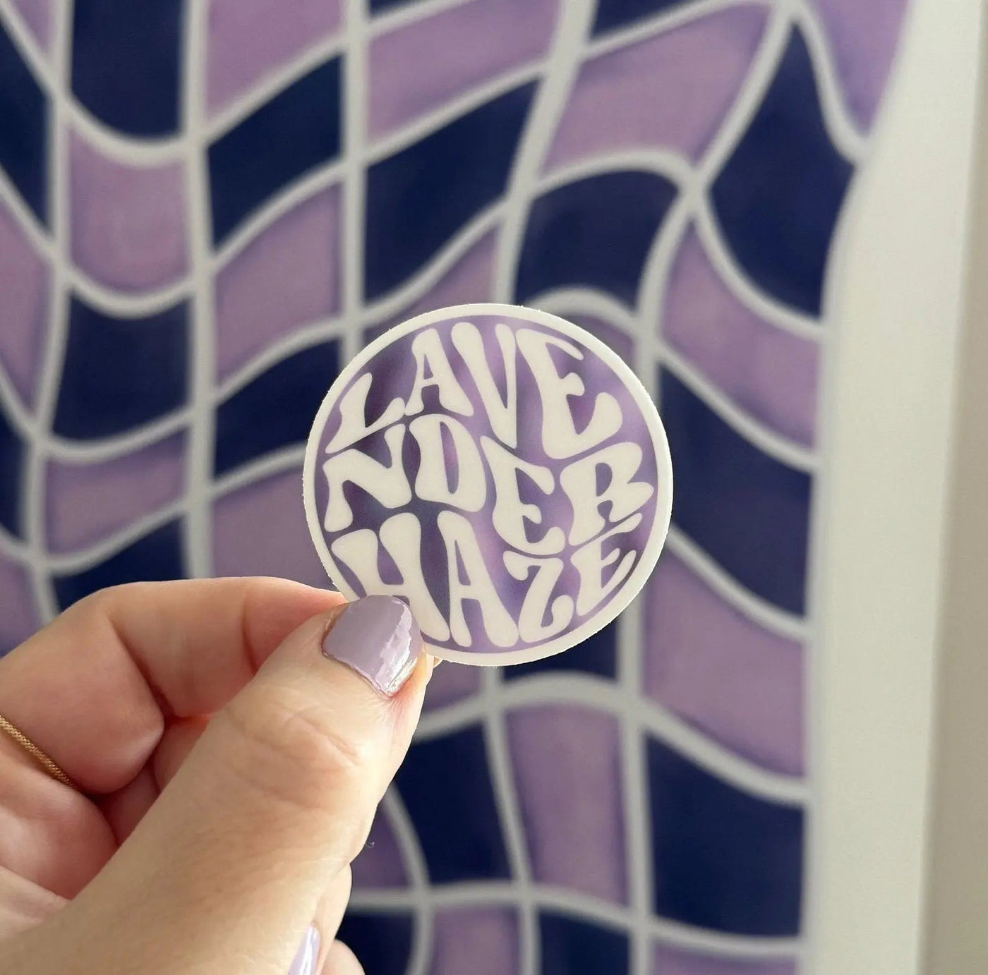 MINI Lavender Haze sticker - MangoIllustrated - Sticker