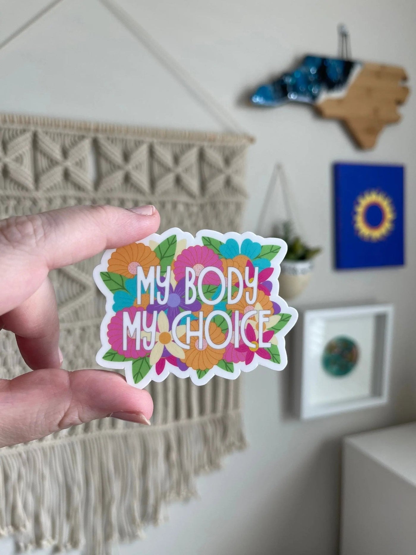 My body my choice sticker - MangoIllustrated - Sticker